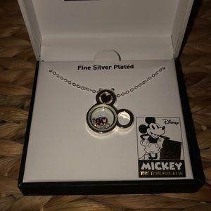 mickey mouse 90 years necklace